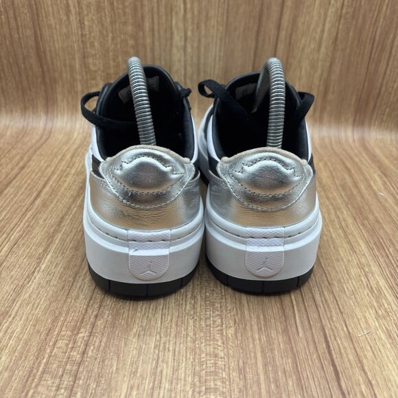 Nike Air Jordan 1 Elevate Low SE Shoe Metallic Silver Toe DQ8561-001 Womens 8.5 - Picture 4 of 8